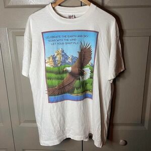 Vintage nature shirt  Size XL